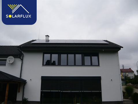Fotovoltaická elektrárna 4,86 kWp – instalace na rodinném domě