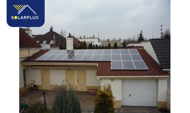 Solární elektrárna 4,875 kWp s měničem SMA - Hradec Králové