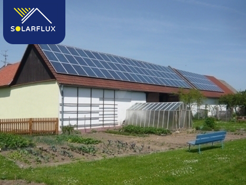 Fotovoltaické elektrárny 20,67 kWp – instalace v Děbolíně