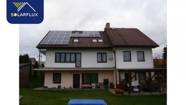 Fotovoltaická elektrárna 6,48kWp - Větrný Jeníkov