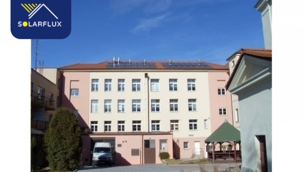 Vodňany - Sluneční kolektory pro přípravu TUV