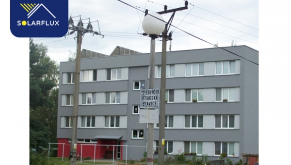 Veselí nad Lužnicí – solární systém pro ohřev TUV a přitápění bytového domu