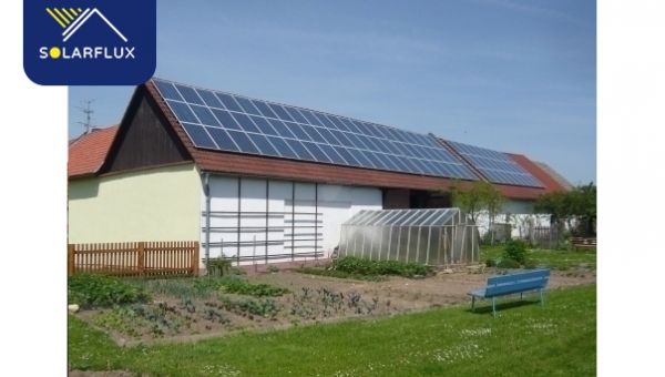 Fotovoltaické elektrárny 20,67 kWp – instalace v Děbolíně