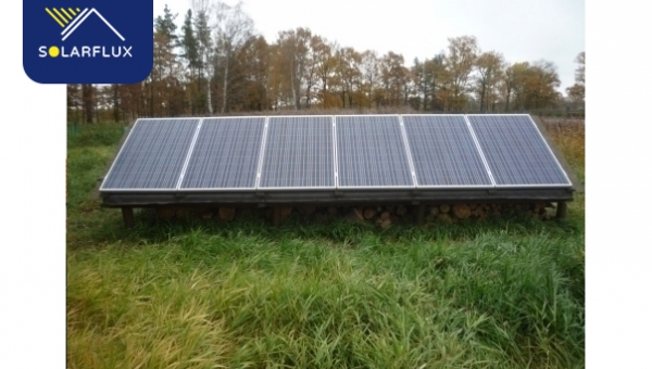 Fotovoltaická elektrárna 1,5 kWp pro rybářskou chatu - Domanín